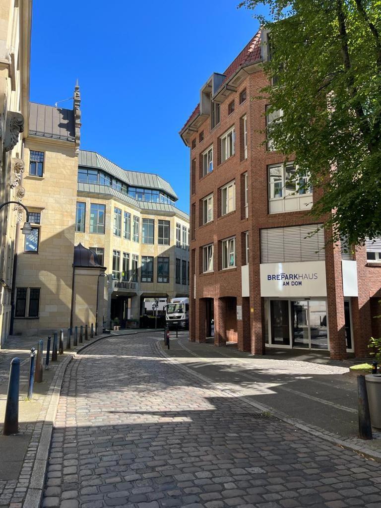 Modernes Studio Am Bremer Dom Mit Balkon Exterior photo